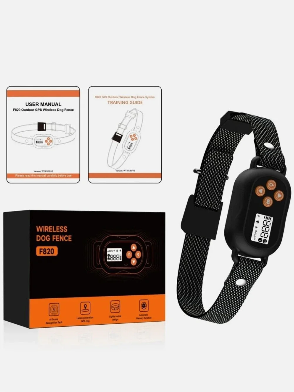 GPS Wireless Dog Fence collar